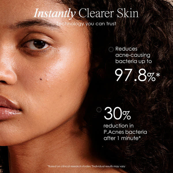 Faisca Neon & Argon high frequency wand showing clinical research statistics of high frequency treatment